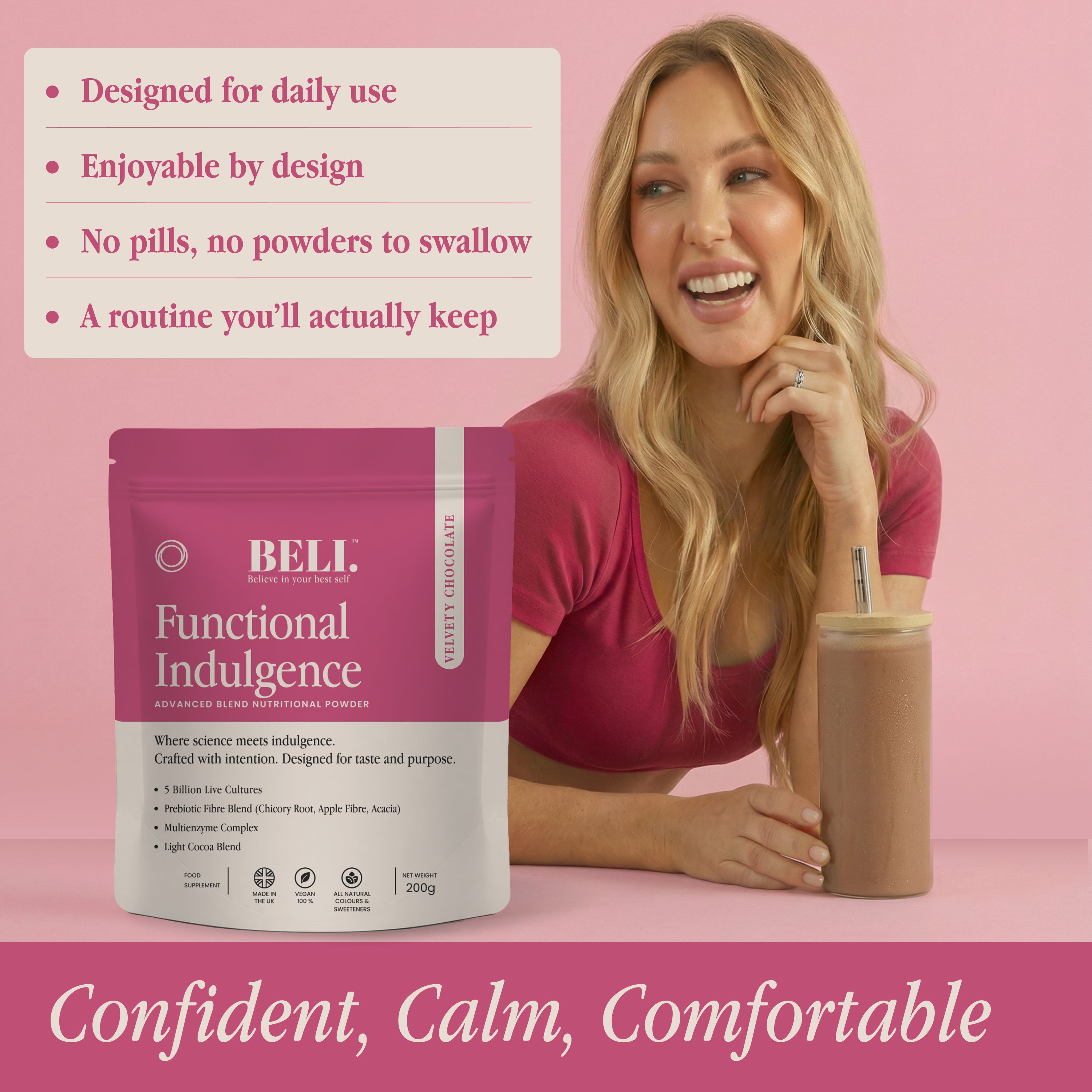 BELI. Functional Indulgence